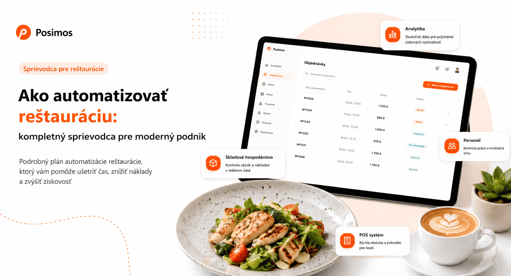 Ako automatizovať reštauráciu: kompletný sprievodca pre moderné gastro prevádzky