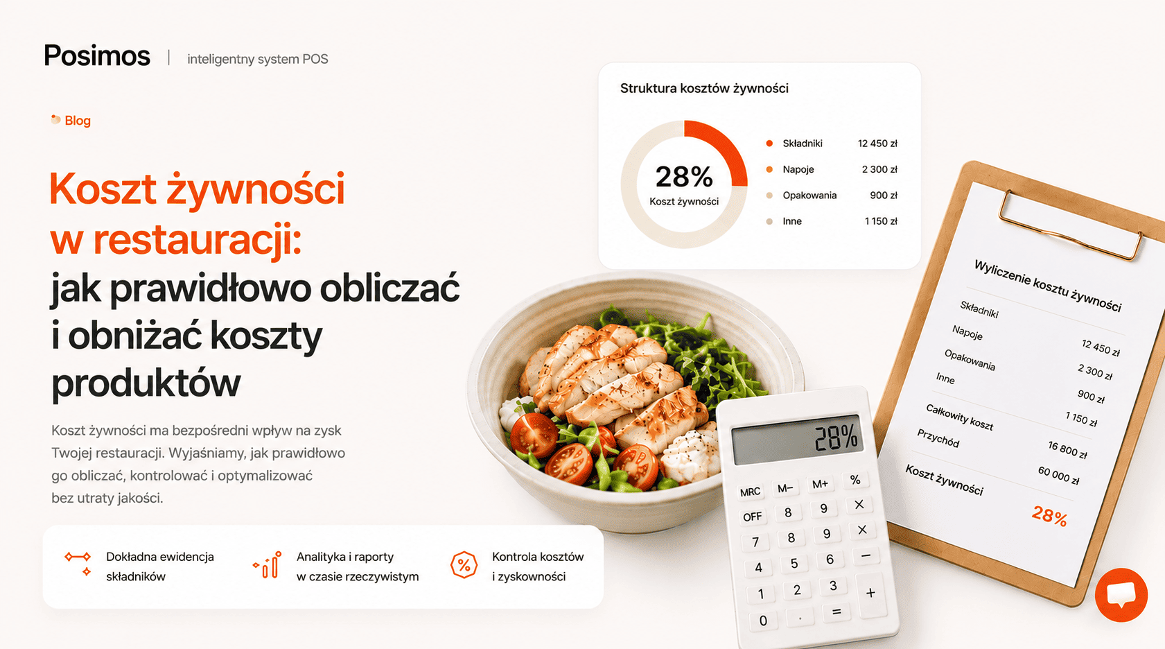 Food cost w restauracji: kompletny przewodnik po obliczaniu i obniżaniu kosztu surowcowego dań