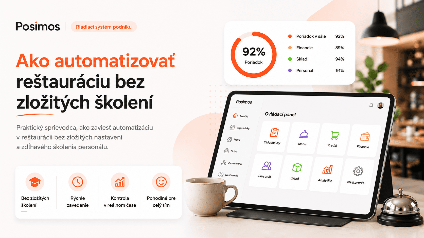  Ako automatizovať reštauráciu bez zložitého školenia