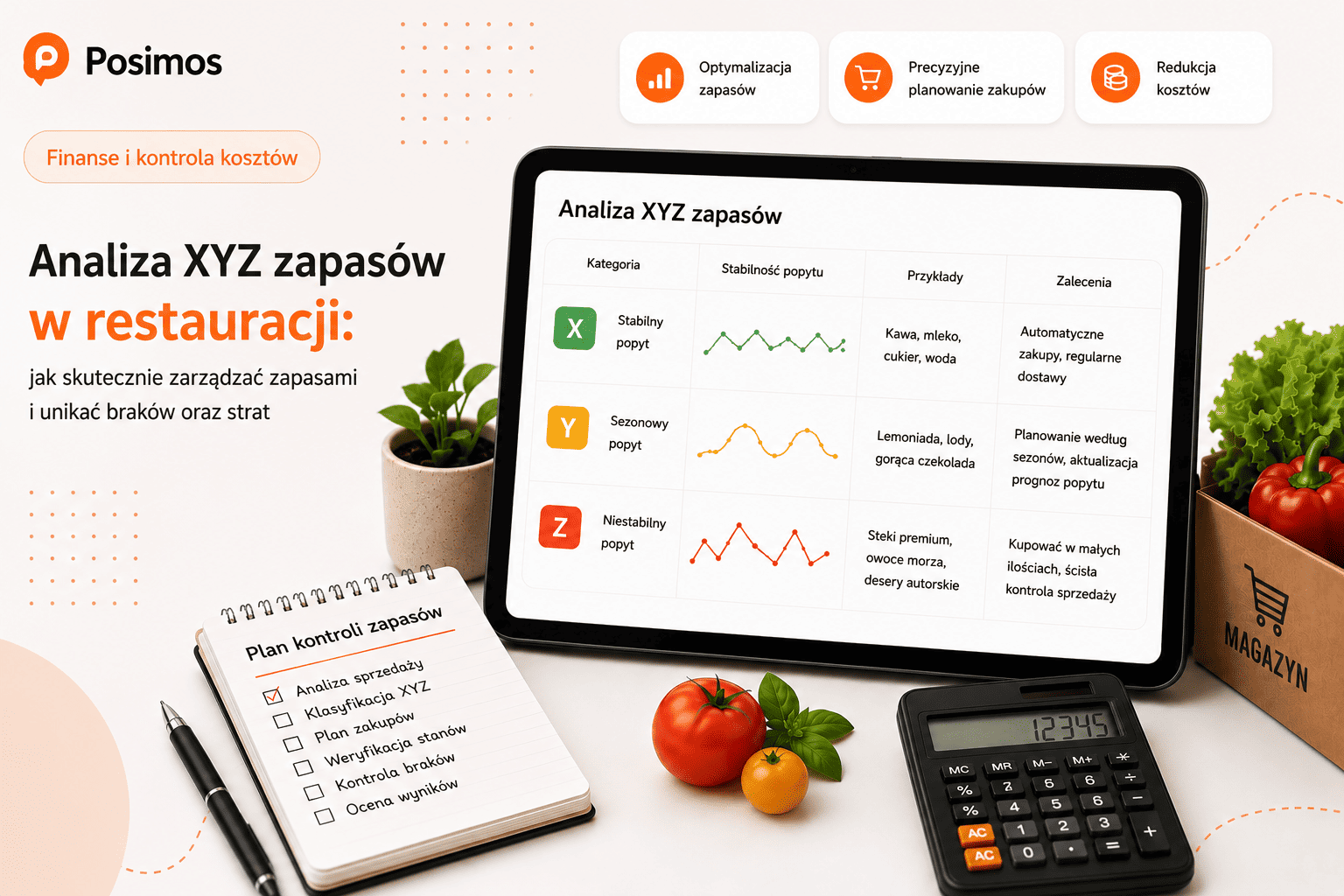 Analiza XYZ magazynu w restauracji: jak skutecznie zarządzać zapasami i uniknąć braków produktów