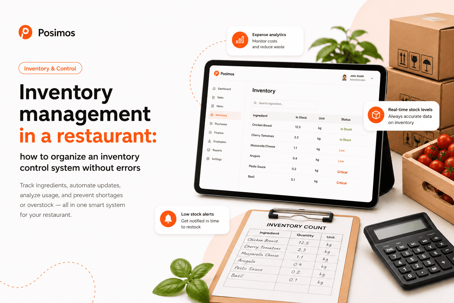 Restaurant inventory management: how to build an efficient stock control system