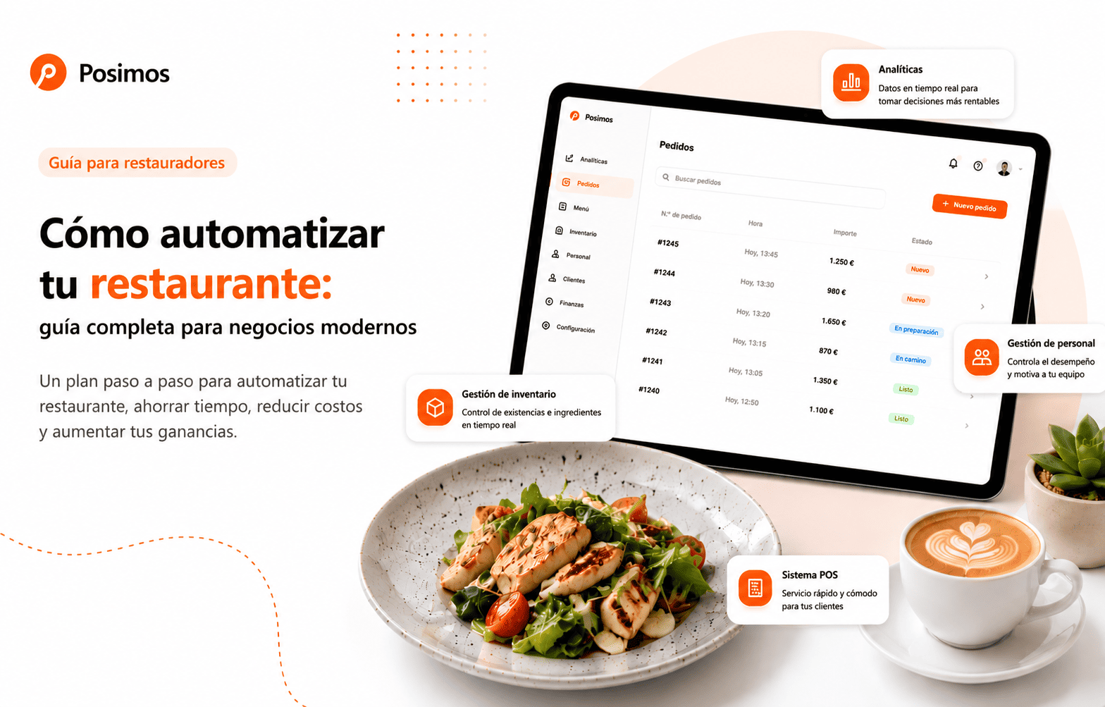 Cómo automatizar un restaurante: guía completa para un negocio gastronómico moderno